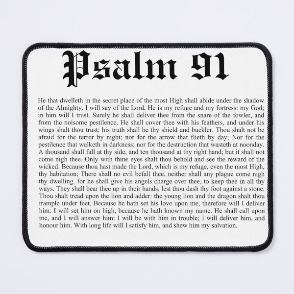 Item preview, PSALM 91 protection streetwear style designed and sold by kyest.