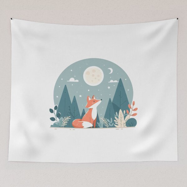 Item preview, Nightfall Fox designed and sold by LemuellTrends.