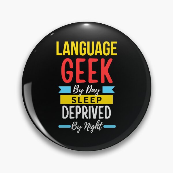 Item preview, Language geek by day sleep deprived by night designed and sold by annoying-shirts.