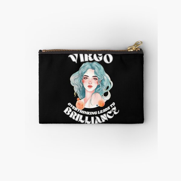 Item preview, Virgo. Overthinking Leads To Brilliance. virgo astrological sign designed and sold by ZodiacWonders.