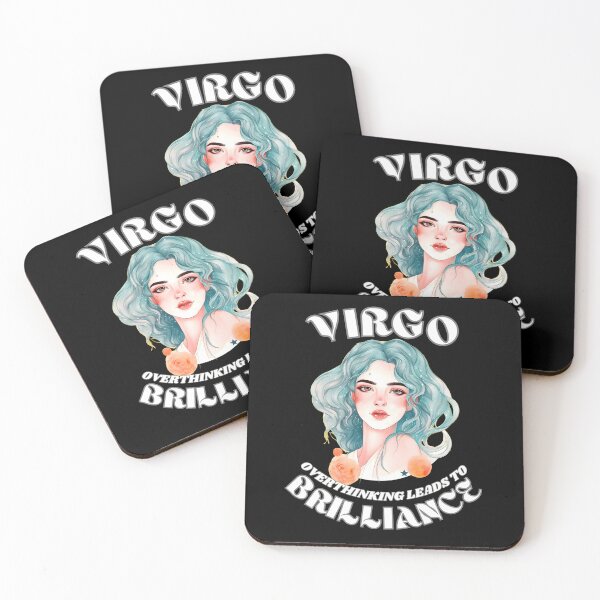 Item preview, Virgo. Overthinking Leads To Brilliance. virgo astrological sign designed and sold by ZodiacWonders.