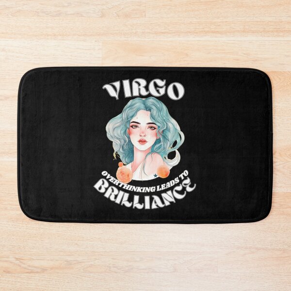 Item preview, Virgo. Overthinking Leads To Brilliance. virgo astrological sign designed and sold by ZodiacWonders.