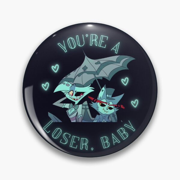 Item preview, Loser Baby- Angel and Husk Sticker designed and sold by Maddie Lamb.