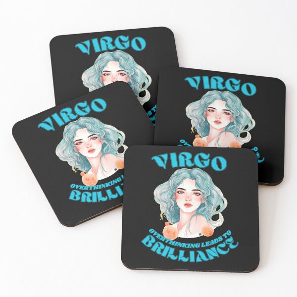 Item preview, Virgo. Overthinking Leads To Brilliance. zodiac virgo designed and sold by ZodiacWonders.