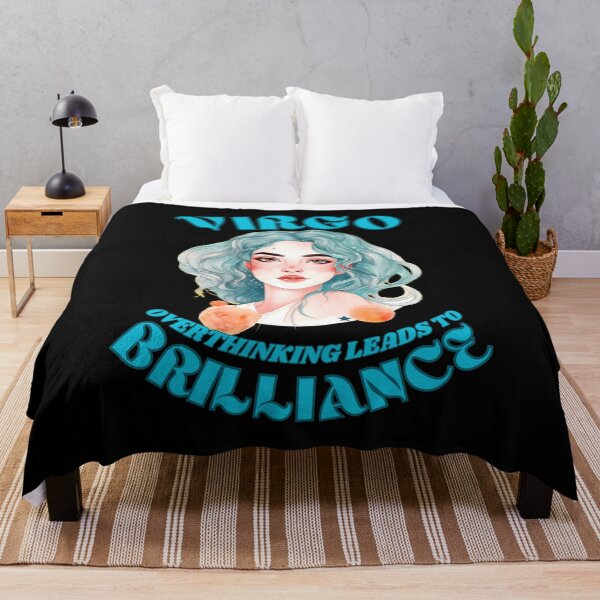 Item preview, Virgo. Overthinking Leads To Brilliance. zodiac virgo designed and sold by ZodiacWonders.