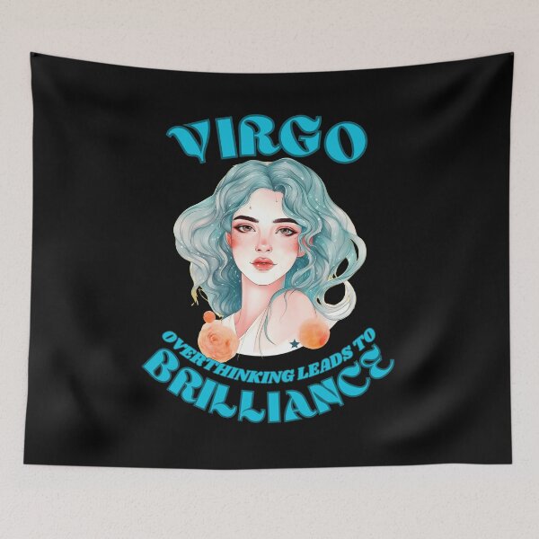 Item preview, Virgo. Overthinking Leads To Brilliance. zodiac virgo designed and sold by ZodiacWonders.