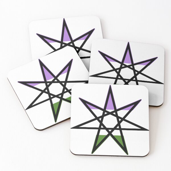 Item preview, Genderqueer Kin Symbol designed and sold by InternetBrained.