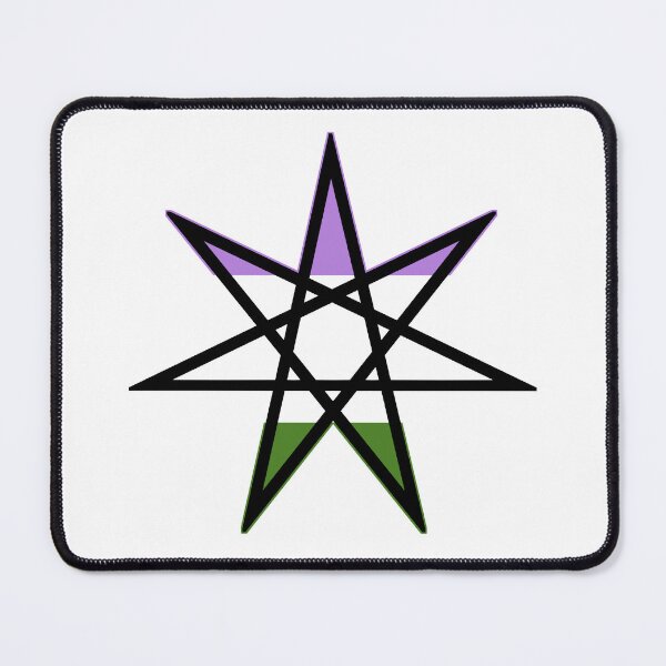 Item preview, Genderqueer Kin Symbol designed and sold by InternetBrained.
