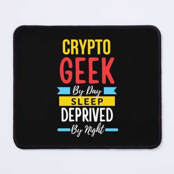 Item preview, Crypto geek by day sleep deprived by night designed and sold by annoying-shirts.