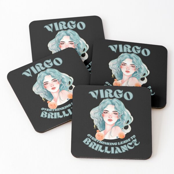 Item preview, Virgo. Overthinking Leads To Brilliance. virgo star sign designed and sold by ZodiacWonders.
