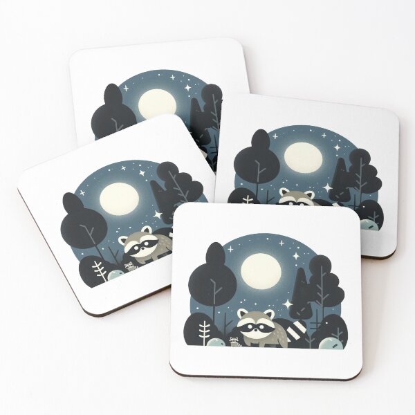 Item preview, Nightfall Raccon designed and sold by LemuellTrends.