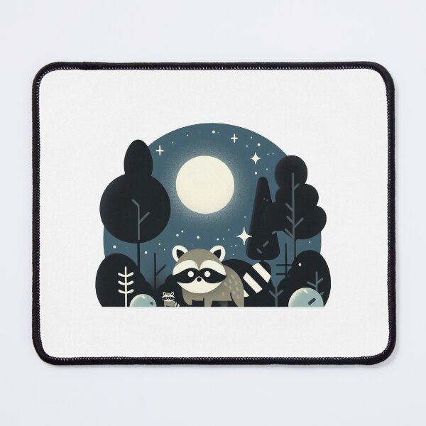 Item preview, Nightfall Raccon designed and sold by LemuellTrends.
