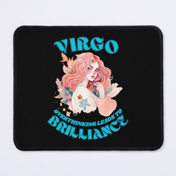 Item preview, Virgo. Overthinking Leads To Brilliance. virgo season designed and sold by ZodiacWonders.