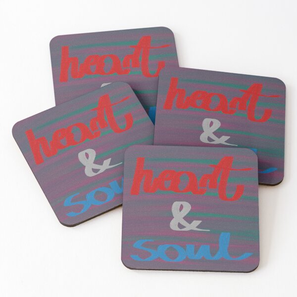 Item preview, HEART & SOUL word art print designed and sold by nataliavandalia.