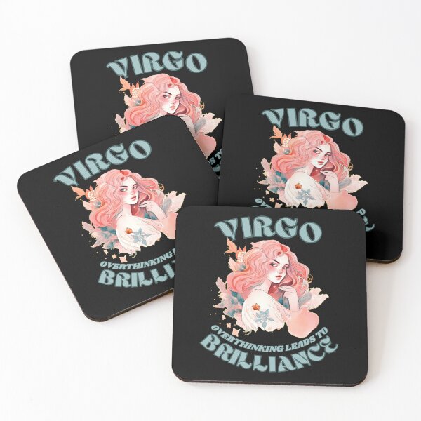 Item preview, Virgo. Overthinking Leads To Brilliance. cute virgo designed and sold by ZodiacWonders.