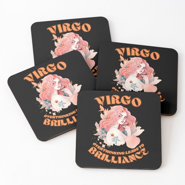 Item preview, Virgo. Overthinking Leads To Brilliance. virgo characteristics designed and sold by ZodiacWonders.