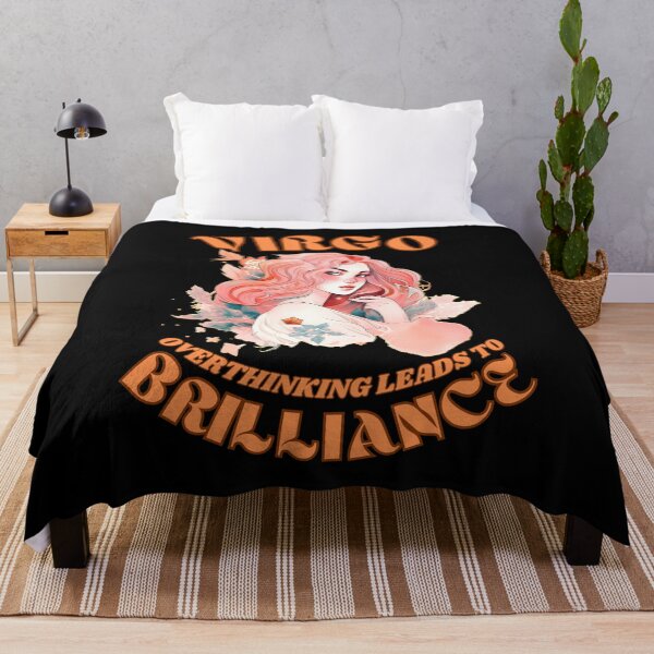 Item preview, Virgo. Overthinking Leads To Brilliance. virgo characteristics designed and sold by ZodiacWonders.
