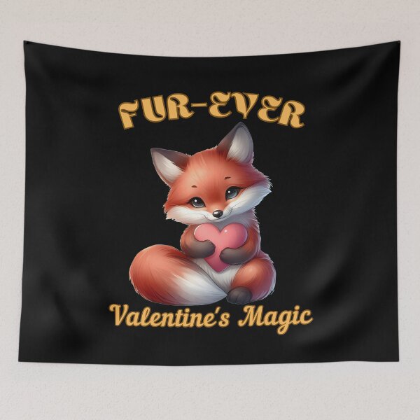 Item preview, Fur-ever Valentine's Magic. fox lover designed and sold by FoxVibes.