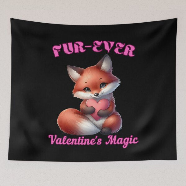 Item preview, Fur-ever Valentine's Magic. cool fox designed and sold by FoxVibes.
