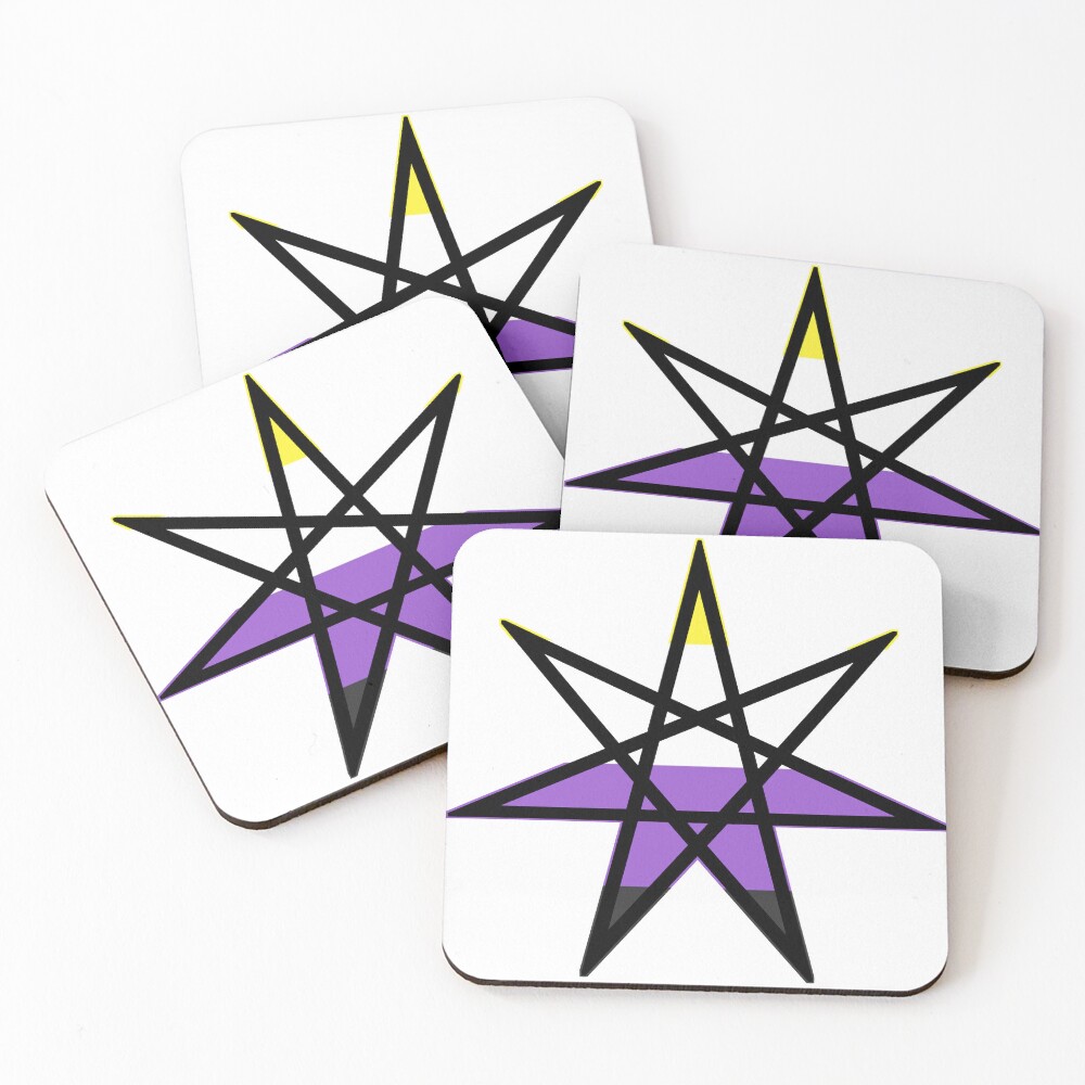 Item preview, Coasters (Set of 4) designed and sold by InternetBrained.