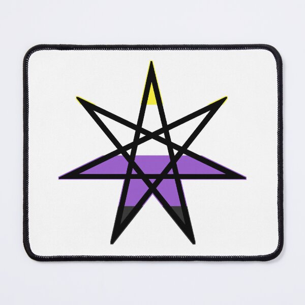 Item preview, Nonbinary Kin Symbol designed and sold by InternetBrained.