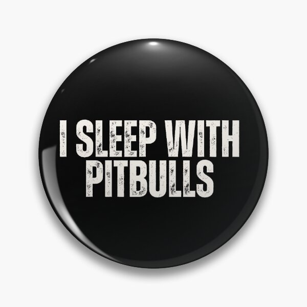 Artikelvorschau, I Sleep With Pitbulls Dog Dad Design Cream White entworfen und verkauft von shopfashionnerd.