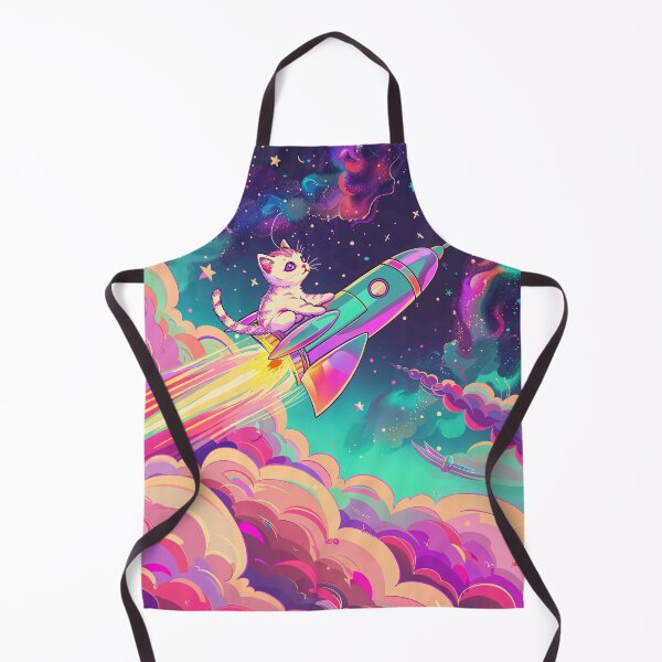 Item preview, Stellar Whiskers Rocket Ride designed and sold by ArtGentle.