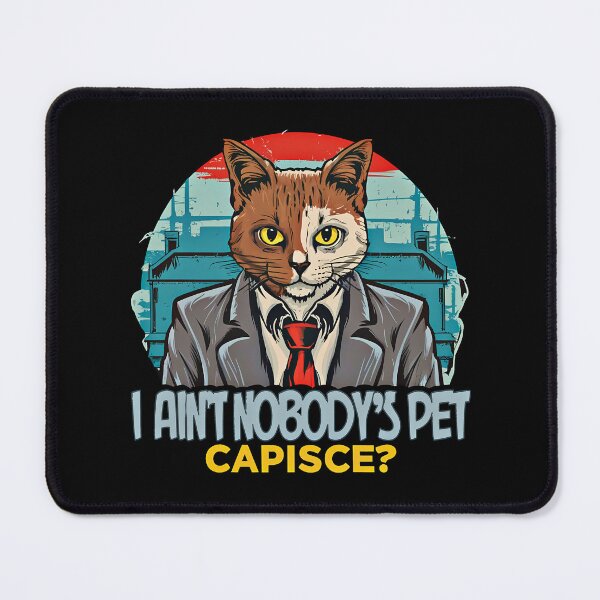Item preview, Funny Gangster Cat designed and sold by mrtraz.