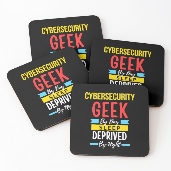 Item preview, Cybersecurity geek by day sleep deprived by night designed and sold by annoying-shirts.