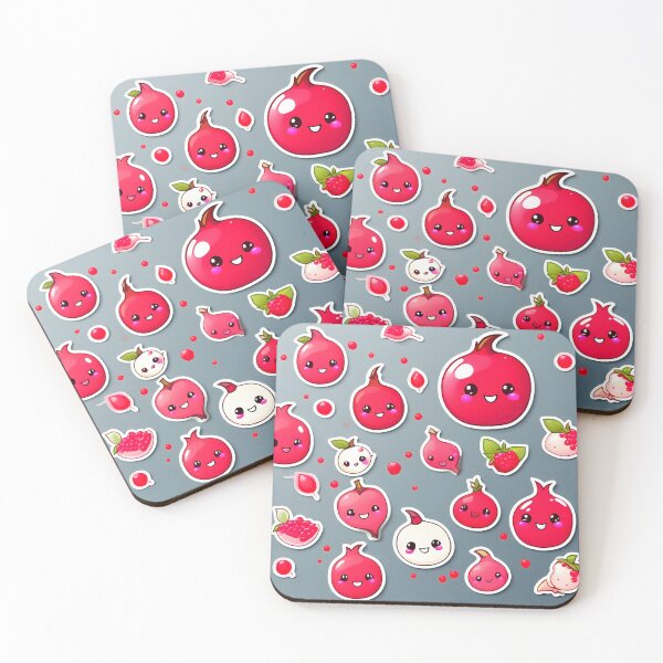 Item preview, cute Pomegranate fruit  designed and sold by krishnajit22.