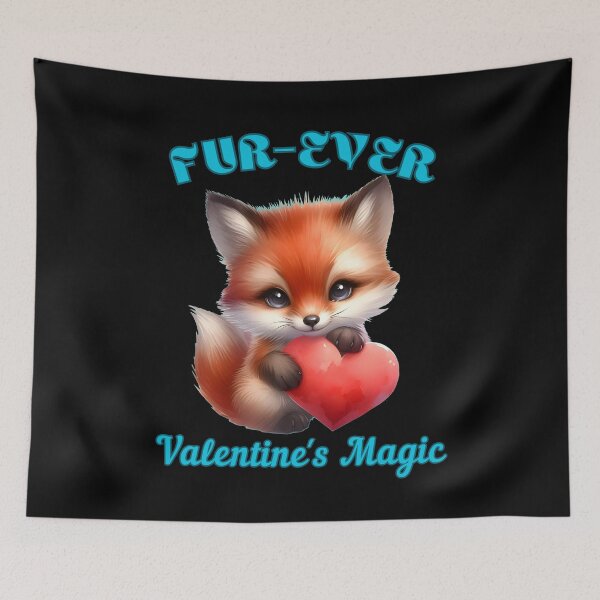 Artikelvorschau, Pelziger Valentinstagszauber. Vintage Fuchs entworfen und verkauft von FoxVibes.