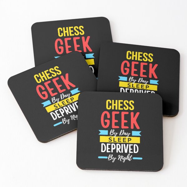 Item preview, Chess geek by day sleep deprived by night designed and sold by annoying-shirts.