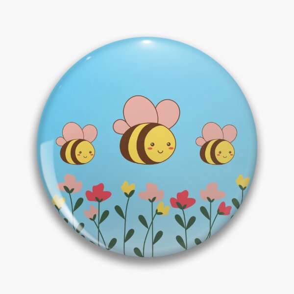 Item preview, bee in flower designed and sold by Bellus7.