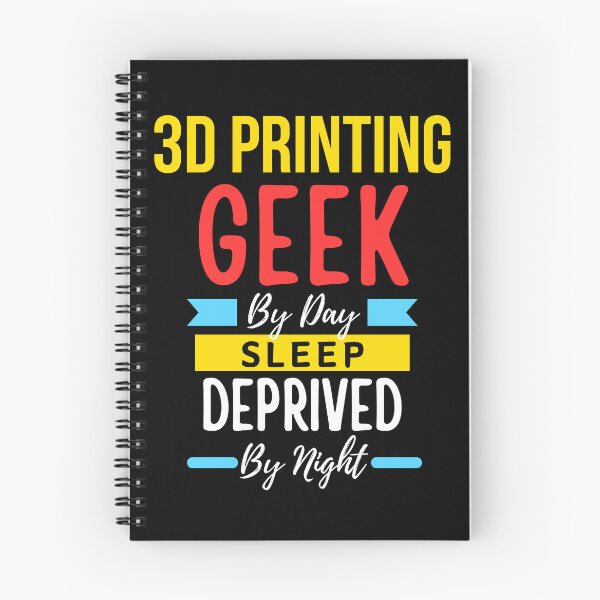 Item preview, 3D printing geek by day sleep deprived by night designed and sold by annoying-shirts.