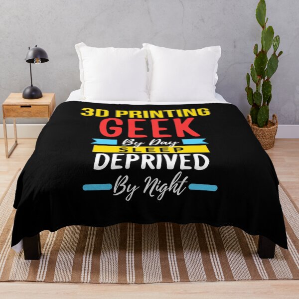 Item preview, 3D printing geek by day sleep deprived by night designed and sold by annoying-shirts.