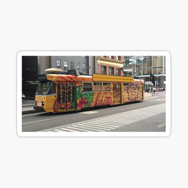 Aperçu de l'œuvre tramway de Melbourne créée et vendue par ivywestmm.