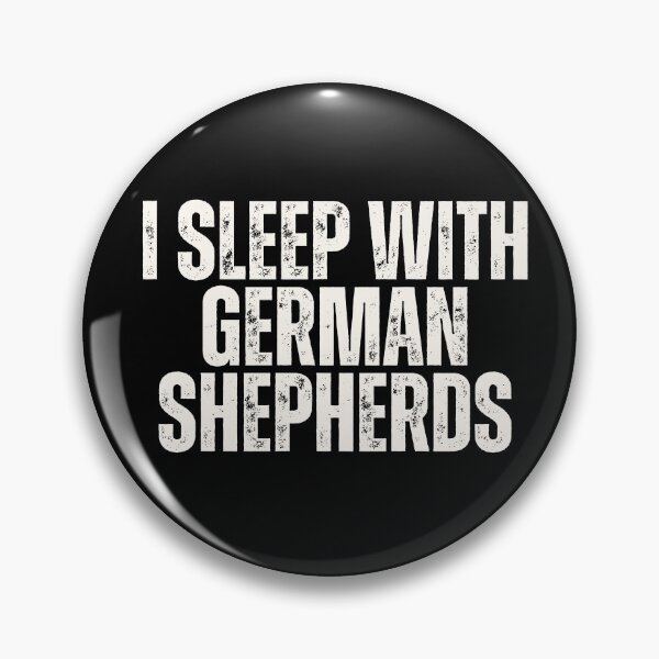 Artikelvorschau, I Sleep With German Shepherds Dog Dad Design Cream White entworfen und verkauft von shopfashionnerd.