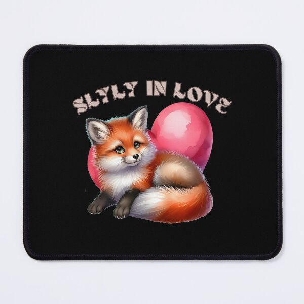 Item preview, Slyly in Love. realistic fox designed and sold by FoxVibes.