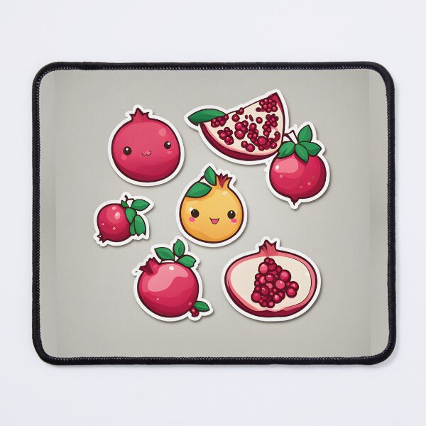 Item preview, Kawaii linda fruta de granada designed and sold by krishnajit22.