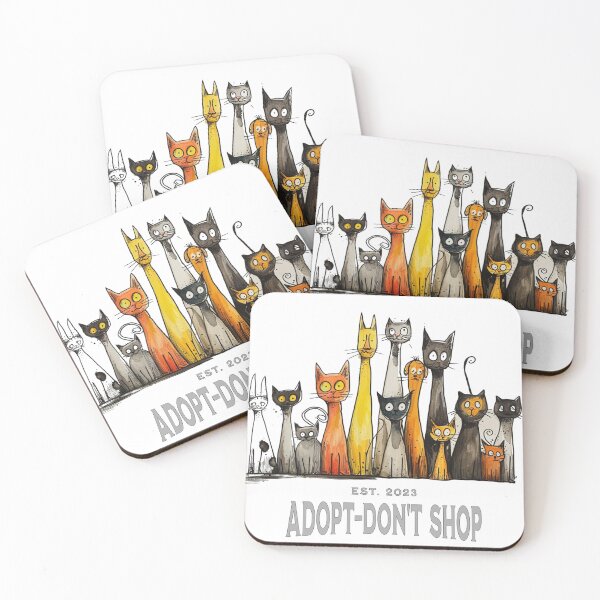 Item preview, ADOPT, DON'T SHOP designed and sold by Artcollectionus.