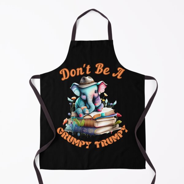 Item preview, Don't Be A Grumpy Trumpy. surreal elephant designed and sold by ElephantVibes.
