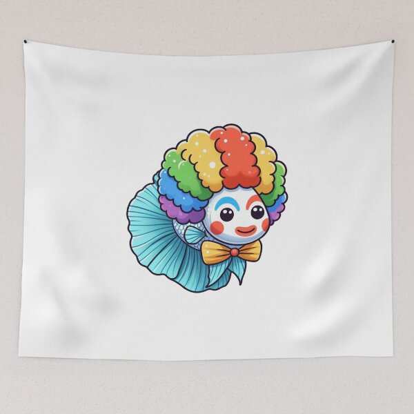Item preview, Clownfish Betta designed and sold by LemuellTrends.
