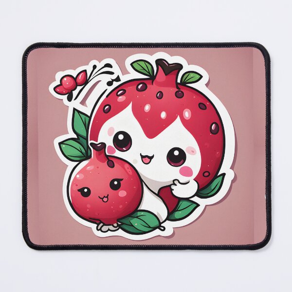 Aperçu de l'œuvre Fruit de grenade kawaii créée et vendue par krishnajit22.