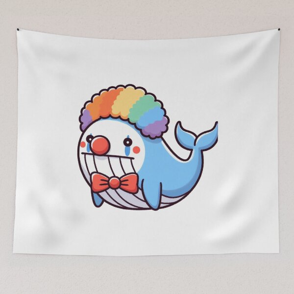 Item preview, Clownfish Whale designed and sold by LemuellTrends.
