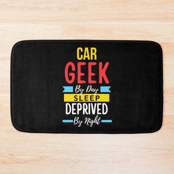 Item preview, Car geek by day sleep deprived by night designed and sold by annoying-shirts.