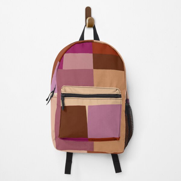 Item preview, Mosaic | Color Blocking | Burgundy, Mauve, Tan designed and sold by Menega  Sabidussi.