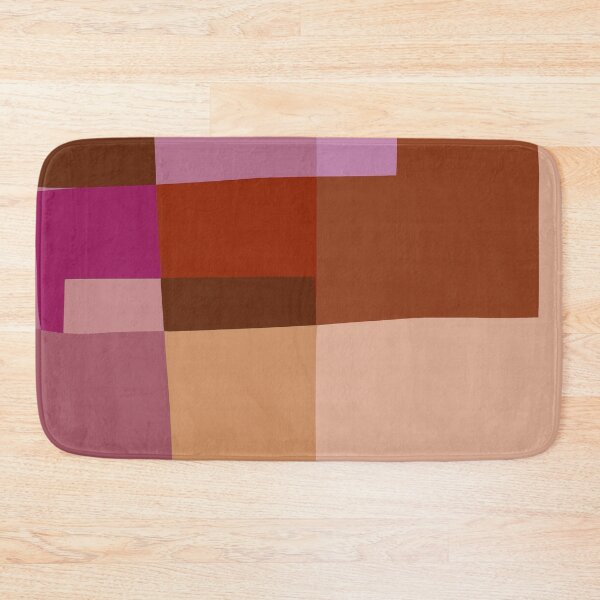Item preview, Mosaic | Color Blocking | Burgundy, Mauve, Tan designed and sold by Menega  Sabidussi.