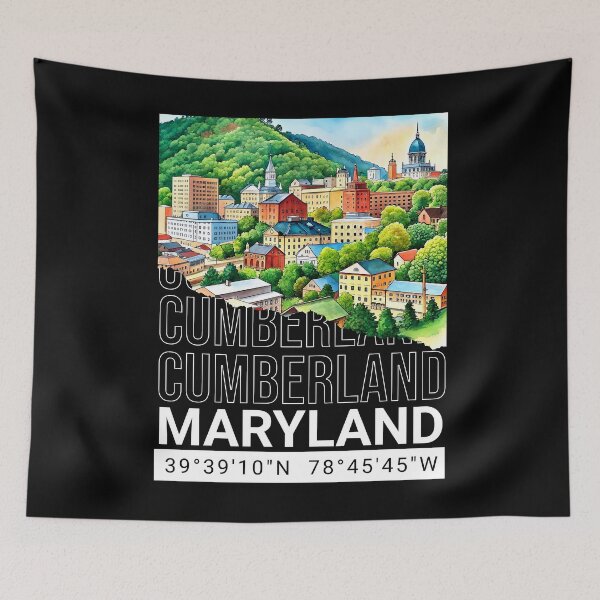 Item preview, Cumberland Maryland MD Gift designed and sold by HosvPrint .s.