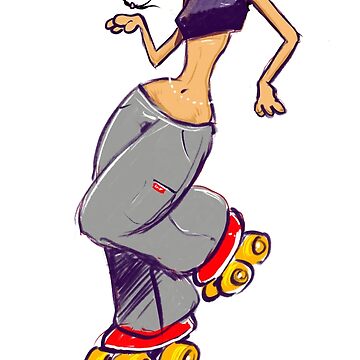 Artwork thumbnail, ROLLER BUNNIE VERSION 2 by George Webber