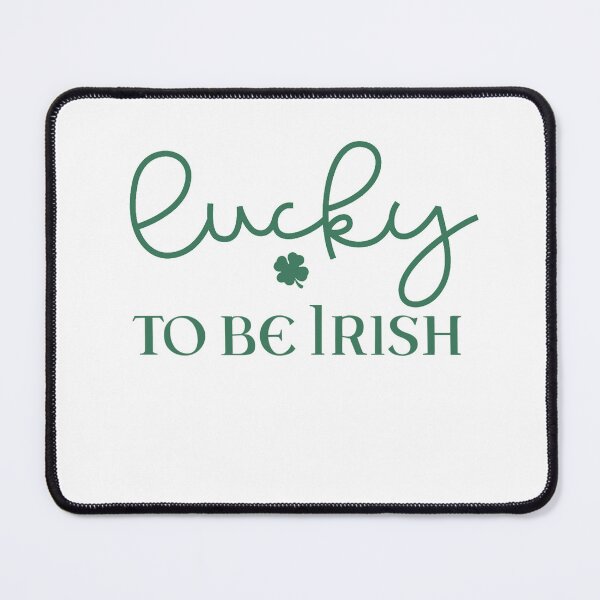 Item preview, Lucky to be Irish! - St. Patrick's Day Spring gift designed and sold by SSustainable.